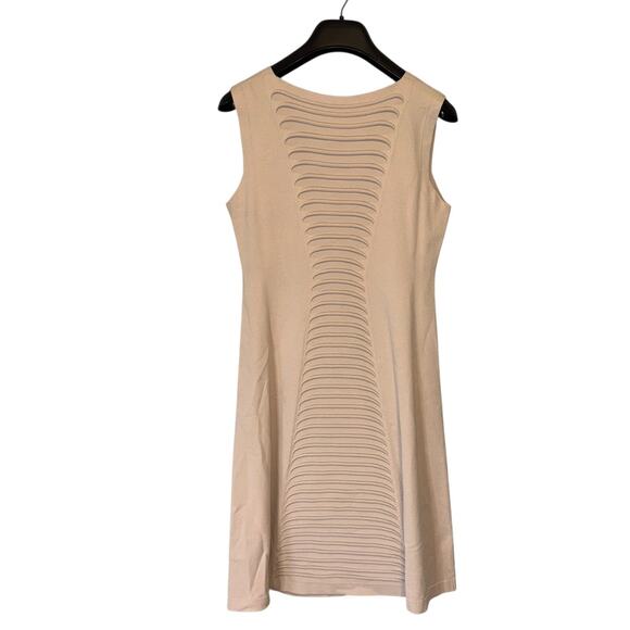D. Exterior  Beige Mini Dress Size Medium - Picture 2 of 10